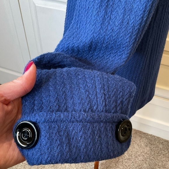 Tulle brand blue pea coat - Picture 5 of 8